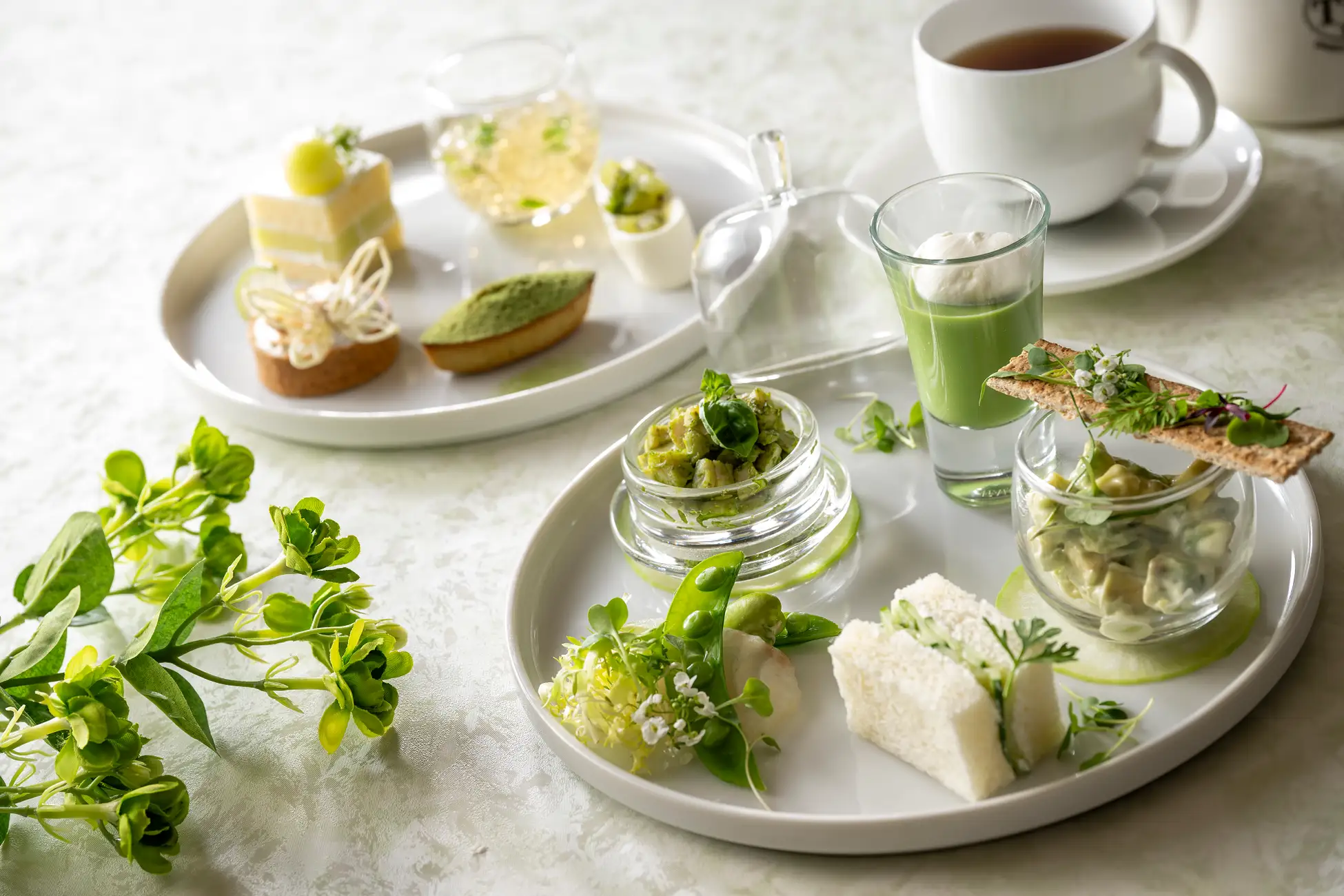 【2025年3月4日～】インターコンチネンタル横浜Pier 8で「Larboard Afternoon Tea ～Vert～」が登場