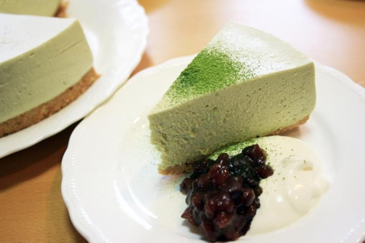 抹茶チーズケーキの通販のブログ画像