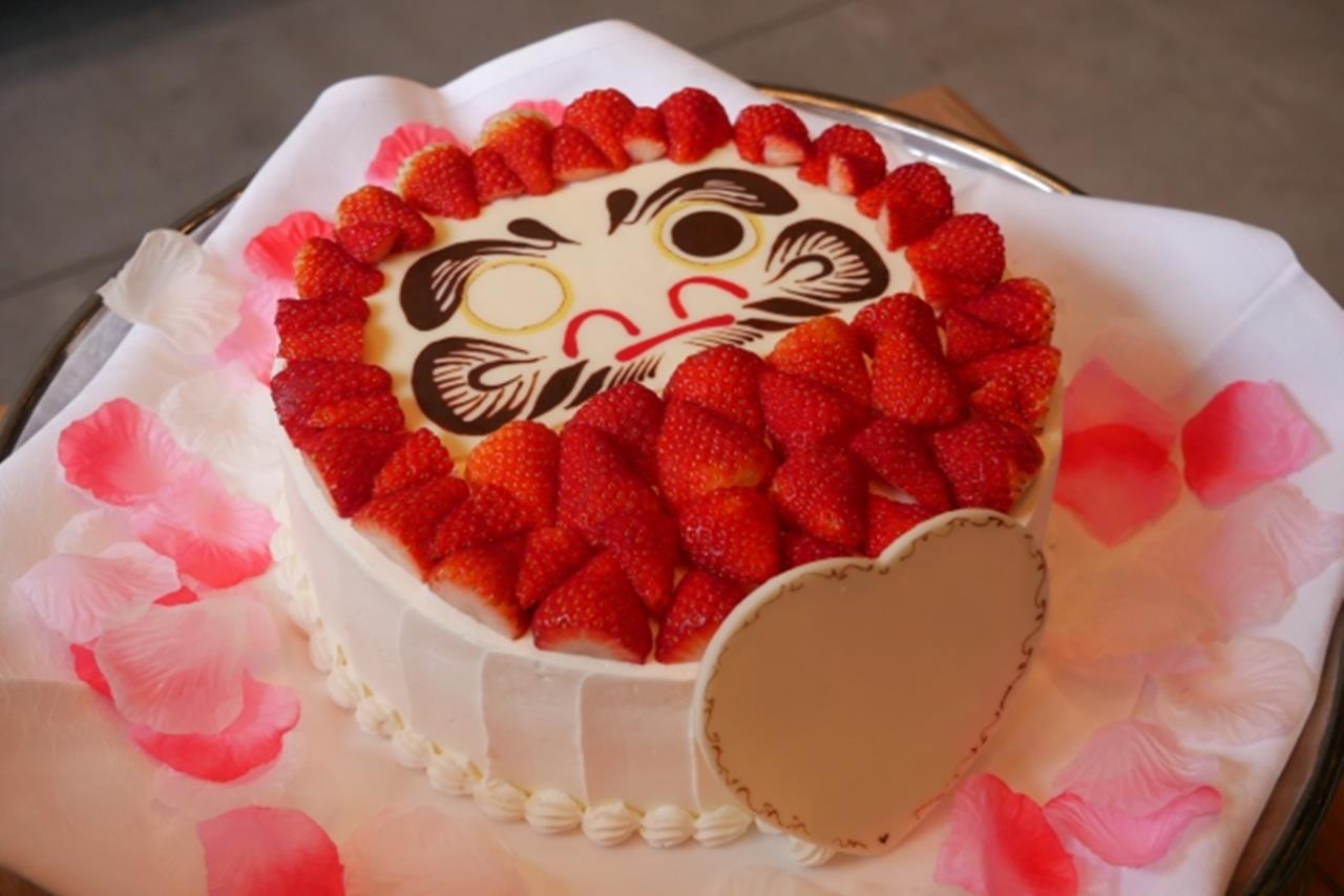 だるまケーキのブログ画像